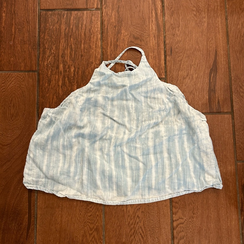 Anthropologie Cloth & stone size S open back top